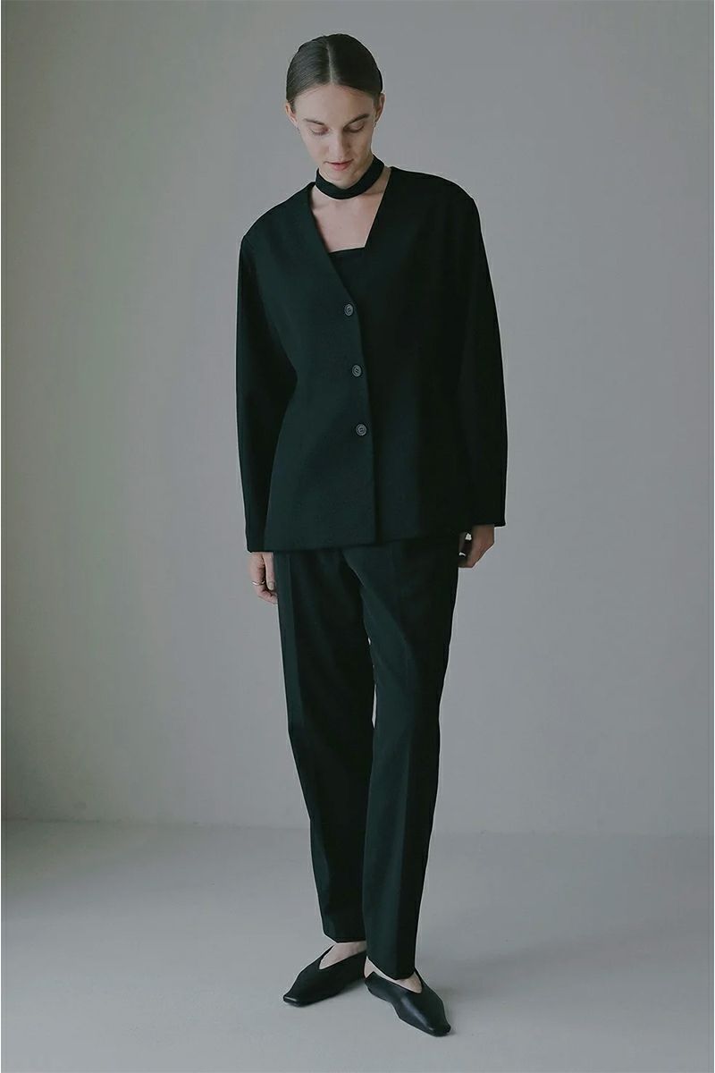 MANOF(マノフ) HIGH WAIST TAPERED PANTS ハイウエストテーパードパンツ 89110-7082