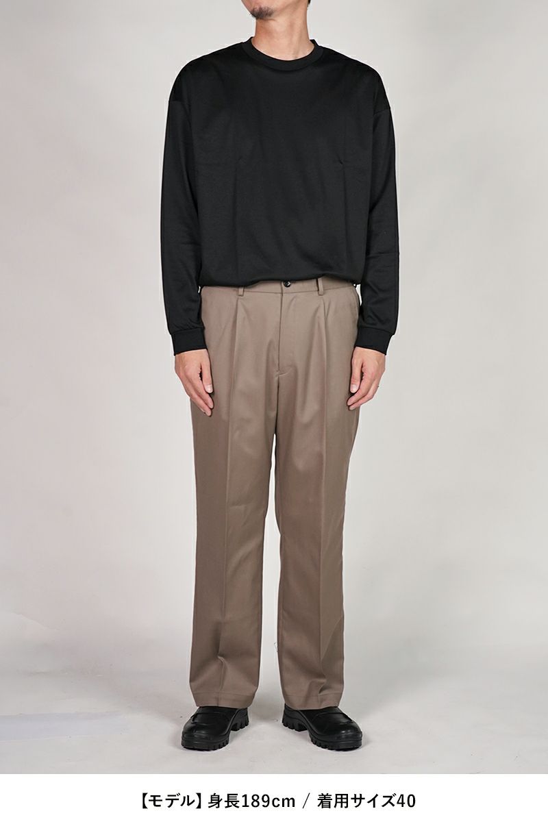 N.HOOLYWOOD(エヌハリウッド) 1TUCK PANTS 1タックパンツ 2252-PT06-004 peg