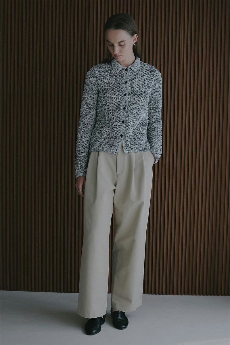 MANOF(マノフ) OPENWORK KNIT CARDIGAN オープンワークニットカーディガン 89106-2192
