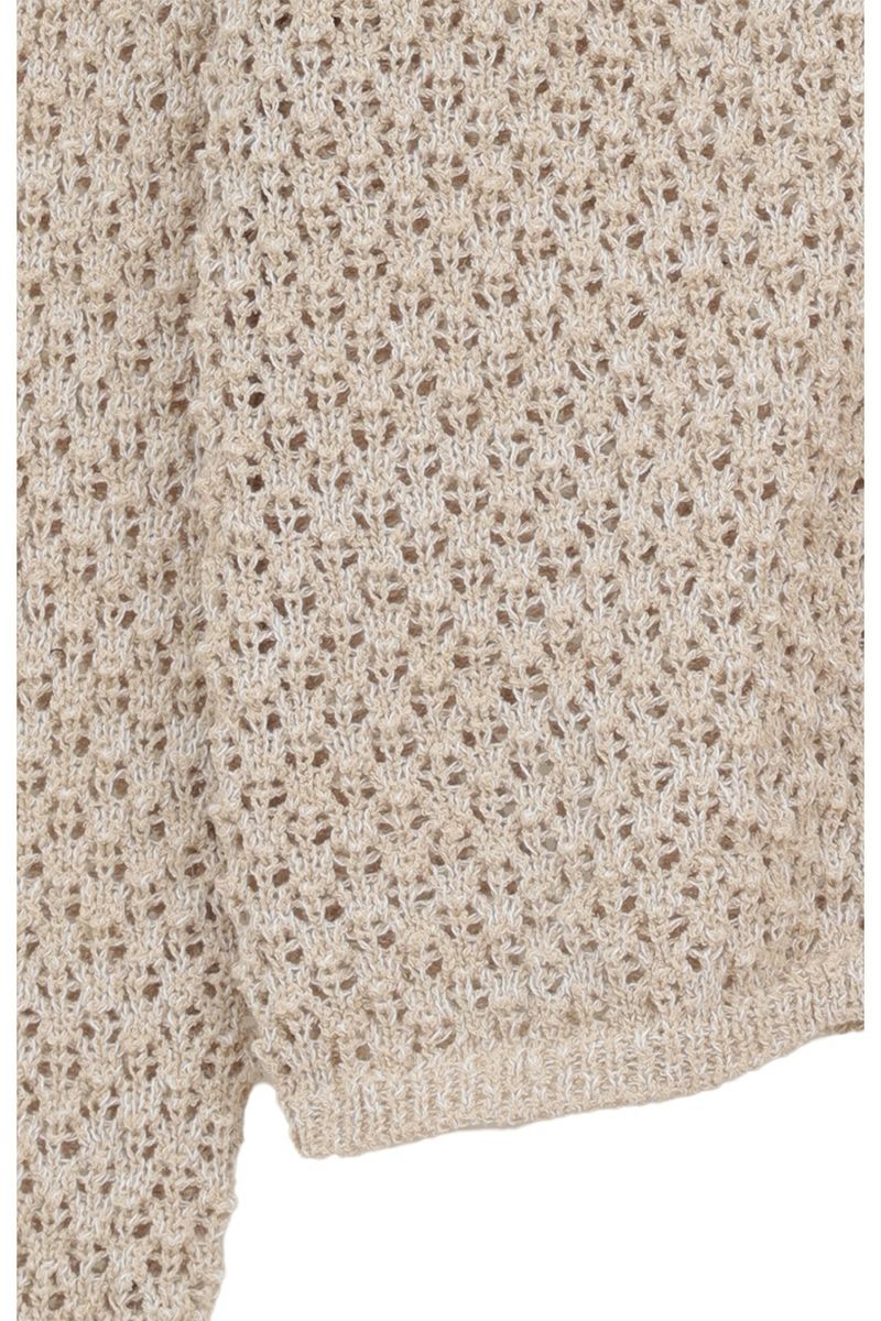 MANOF(マノフ) OPENWORK KNIT CARDIGAN オープンワークニットカーディガン 89106-2192