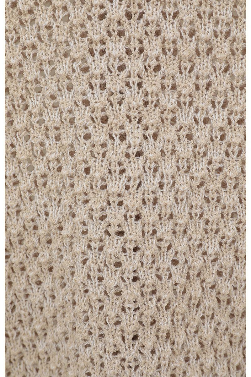 MANOF(マノフ) OPENWORK KNIT CARDIGAN オープンワークニットカーディガン 89106-2192