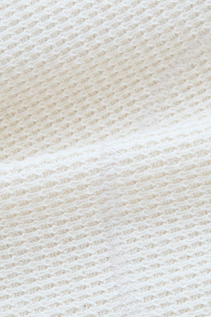 refomed(リフォメッド) AZEAMI THERMAL TEE 畦編みサーマルTシャツ RECU-05