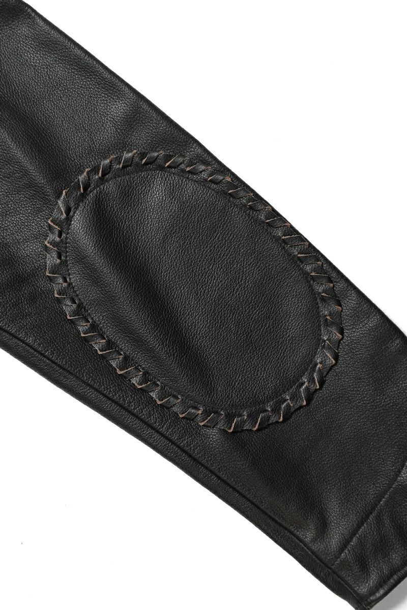 BOWWOW(バウワウ) BRAIDED LEATHER COVERALL ブレイデッドレザーカバーオール BW252-BLC