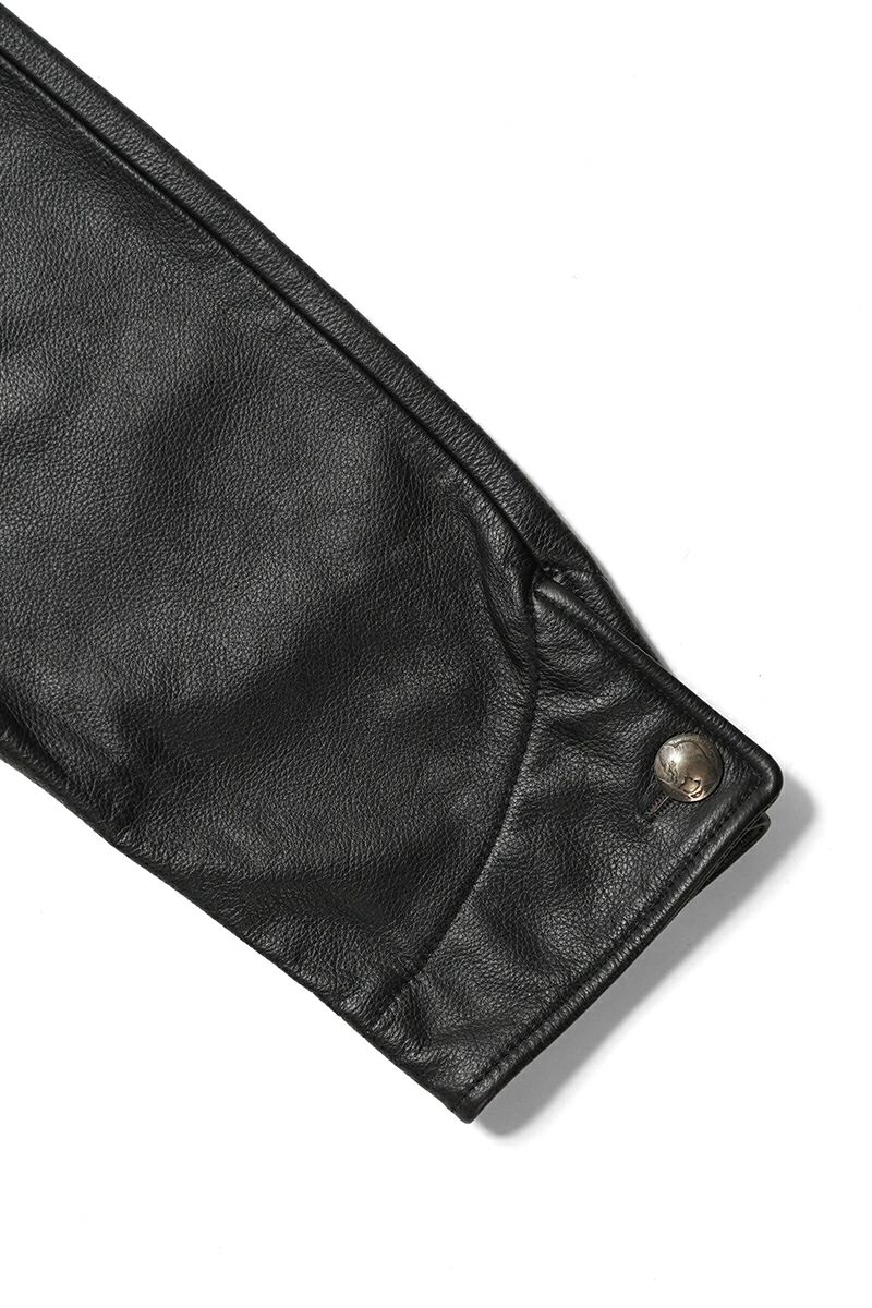 BOWWOW(バウワウ) BRAIDED LEATHER COVERALL ブレイデッドレザーカバーオール BW252-BLC