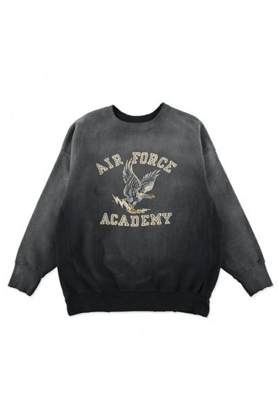 BOWWOW(バウワウ) U.S. AIR FORCE EAGLE SWEATSHIRT AGED USエアフォースイーグルスウェットシャツエイジド BW252-UAES