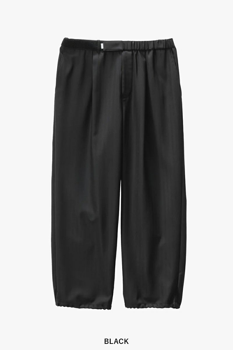 Graphpaper(グラフペーパー) Melange Herringbone Stripe Chef Track Pants メランジヘリンボーンストライプシェフタックパンツ GM253-40335