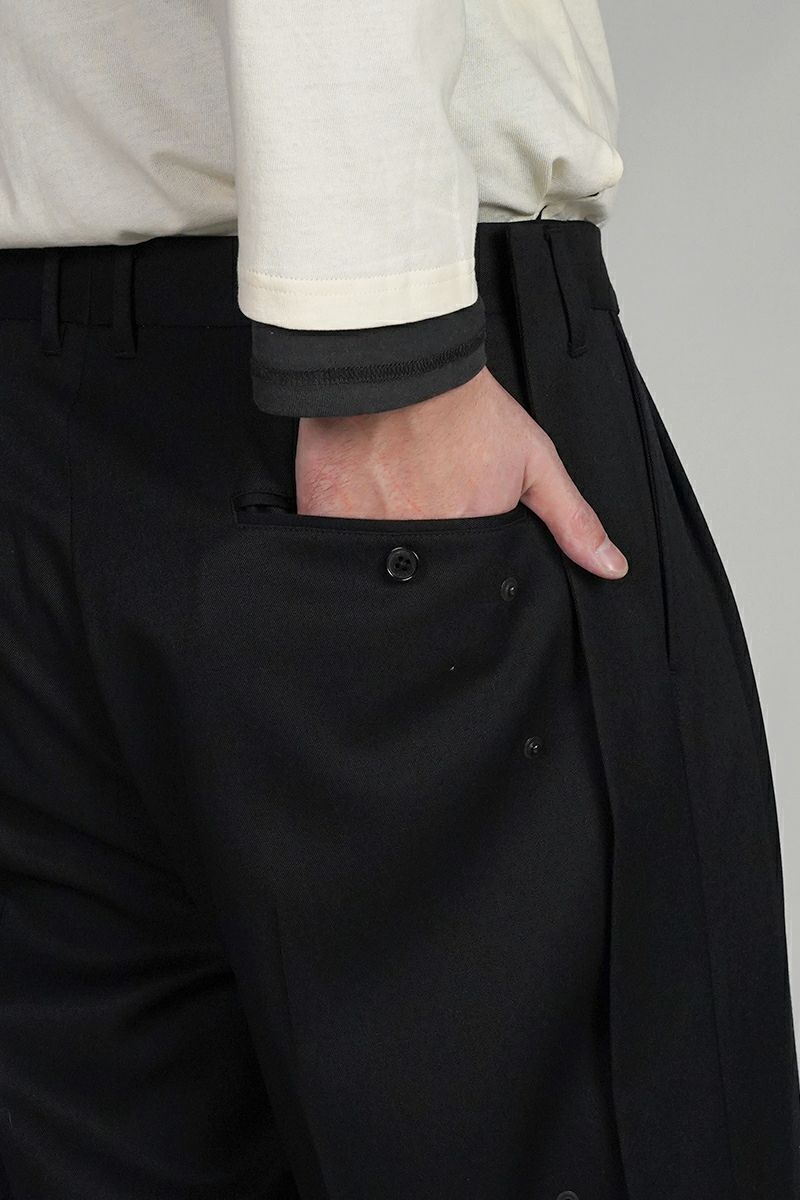 DAIRIKU(ダイリク) "TATTOO" Adjuster Wide Slacks タトゥーアジャスターワイドスラックス 25AW B5