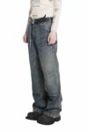 DAIRIKU(ダイリク) Vintage Washed Painter Denim Wide Pants ヴィンテージウォッシュドペインターデニムワイドパンツ 25AW D15