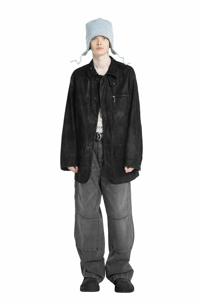DAIRIKU(ダイリク) Vintage Washed Painter Denim Wide Pants ヴィンテージウォッシュドペインターデニムワイドパンツ 25AW D15