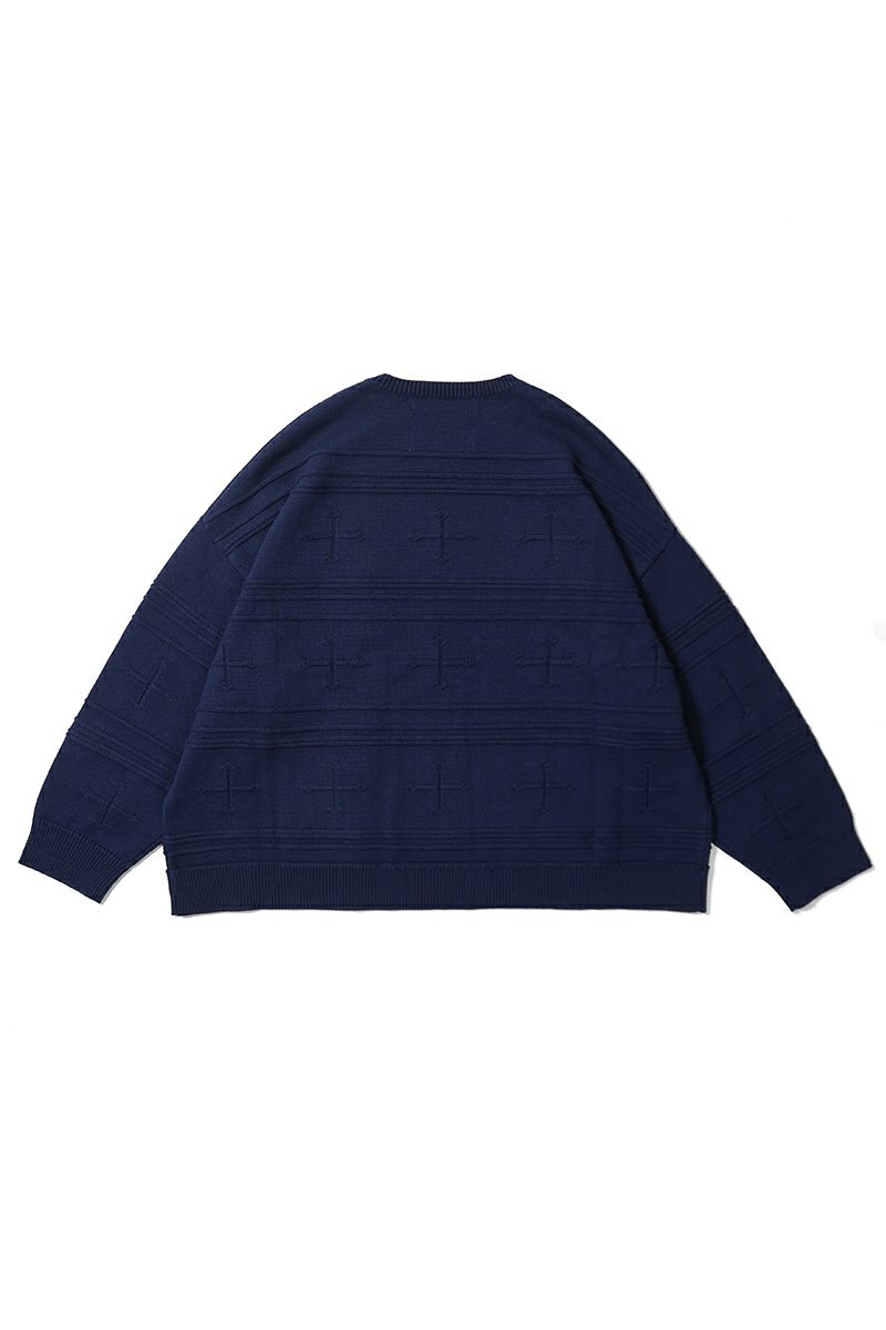 DAIRIKU(ダイリク) Docking Lettered Knit ドッキングレタードニット 25AW K3