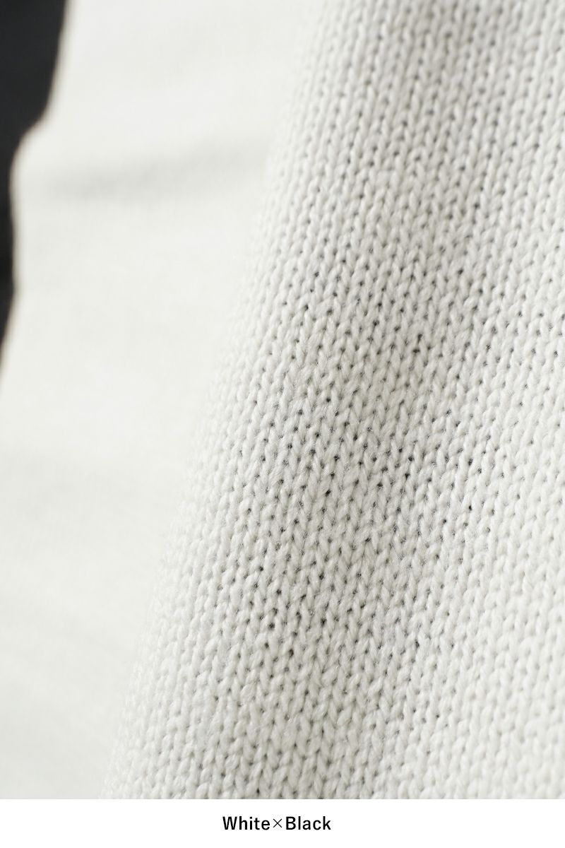 DAIRIKU(ダイリク) Docking Lettered Knit ドッキングレタードニット 25AW K3