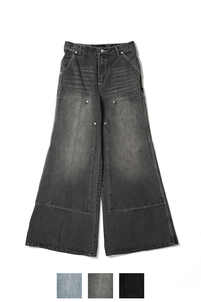 KEISUKEYOSHIDA(ケイスケヨシダ) Double Knee Jeans ダブルニージーンズ KYB53FF061