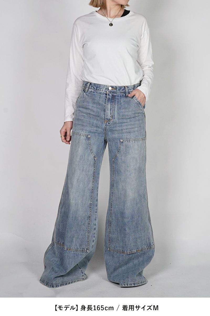 KEISUKEYOSHIDA(ケイスケヨシダ) Double Knee Jeans ダブルニージーンズ KYB53FF061