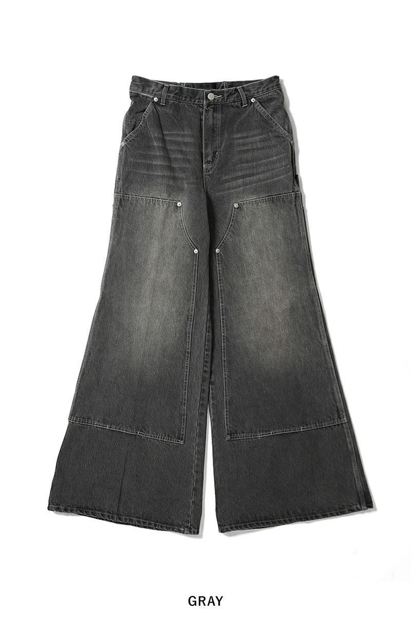 KEISUKEYOSHIDA(ケイスケヨシダ) Double Knee Jeans ダブルニージーンズ KYB53FF061