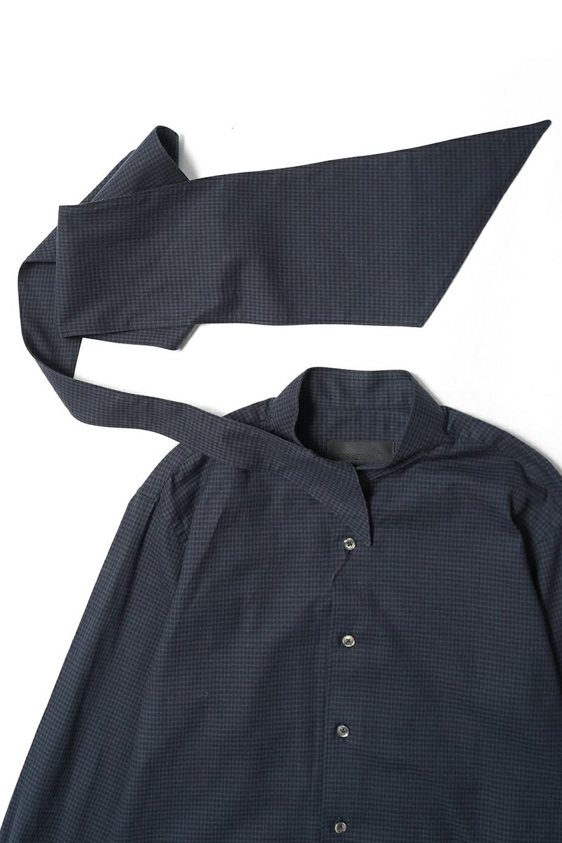 KEISUKEYOSHIDA(ケイスケヨシダ) Long Collar Shirt [CHECK] ロングカラーシャツ KYB53FJ022