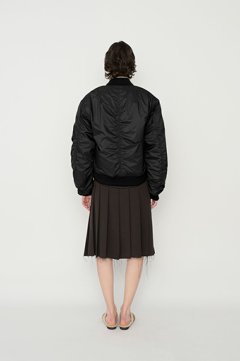 JANE SMITH(ジェーンスミス) MICRO RIPSTOP NYLON REMOVABLE LINER MA-1 マイクロリップストップナイロンリムーバブルライナーMA-1 25WJK-#901S