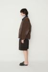 JANE SMITH(ジェーンスミス) 8W COTTON CORDUROY LEATHER COLLAR COVERALL コットンコーデュロイレザーカラーカバーオール 25WJK-#918S
