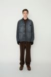 JANE SMITH(ジェーンスミス) 8W COTTON CORDUROY LEATHER COLLAR COVERALL コットンコーデュロイレザーカラーカバーオール 25WJK-#918S