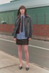 JANE SMITH(ジェーンスミス) 8W COTTON CORDUROY LEATHER COLLAR COVERALL コットンコーデュロイレザーカラーカバーオール 25WJK-#918S
