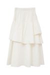 MANOF(マノフ) ASYMMETRY TIERED SKIRT アシンメトリーティアードスカート 89109-6032