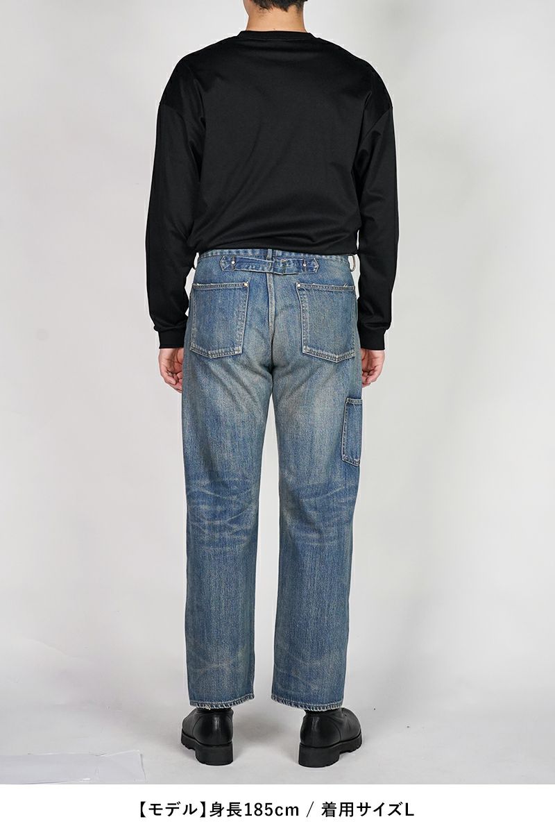 BOWWOW(バウワウ) MINER'S REPAIRED DENIM WORK PANTS マイナーズリペア―ドデニムワークパンツ BW252-MRDWP