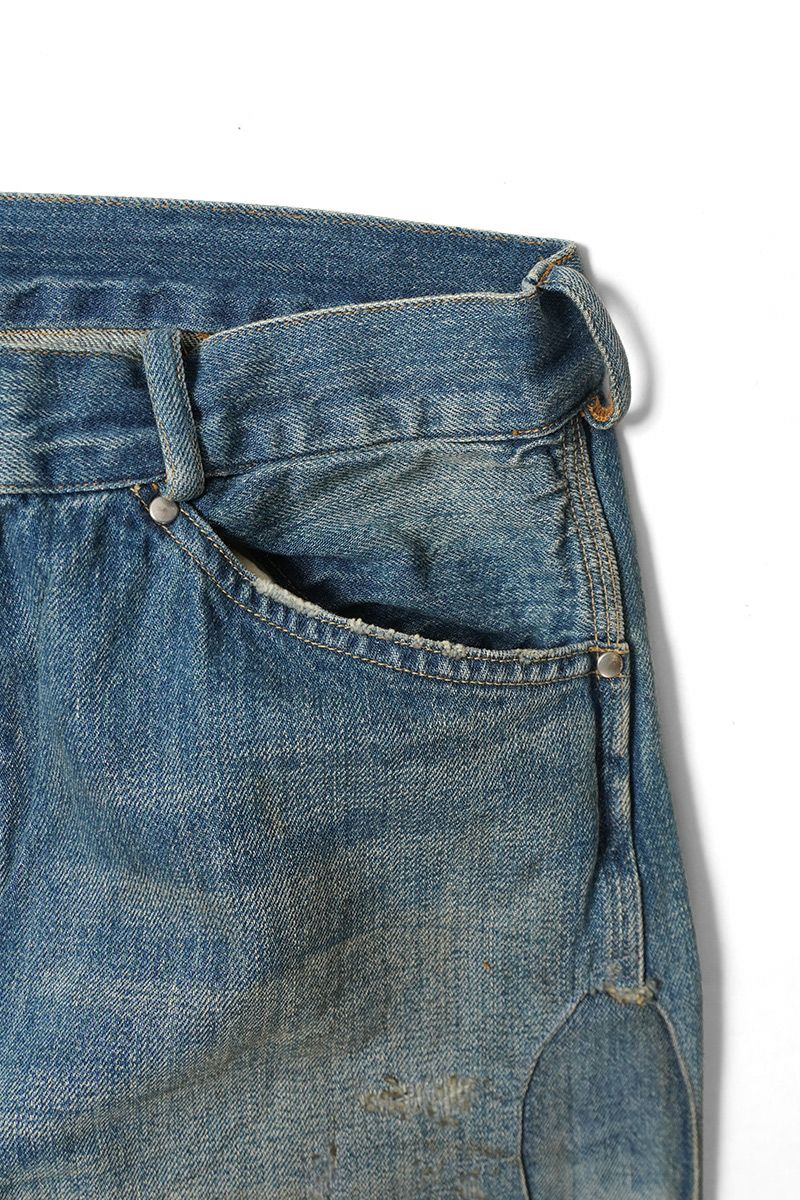 BOWWOW(バウワウ) MINER'S REPAIRED DENIM WORK PANTS マイナーズリペア―ドデニムワークパンツ BW252-MRDWP