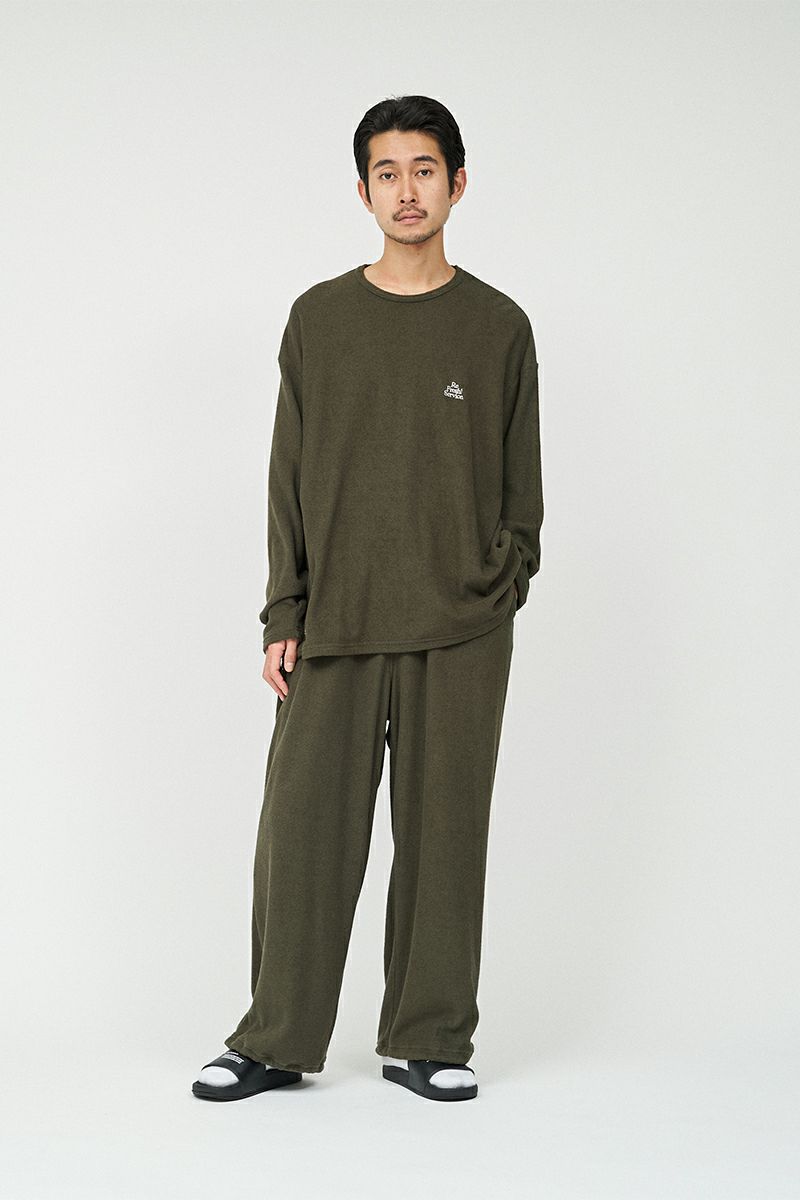 FreshService(フレッシュサービス) UTILITY PILE L/S SET-UP ユーティリティ パイル長袖セットアップ FSR253-60210