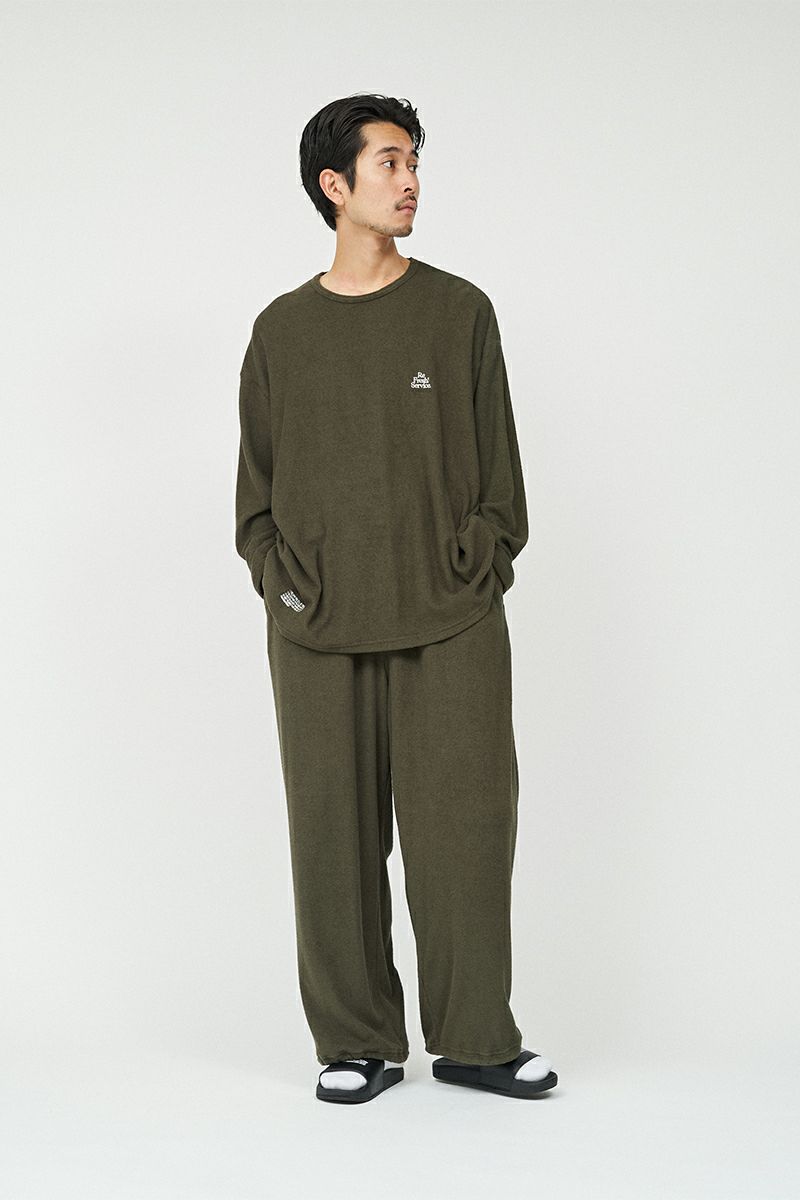 FreshService(フレッシュサービス) UTILITY PILE L/S SET-UP ユーティリティ パイル長袖セットアップ FSR253-60210