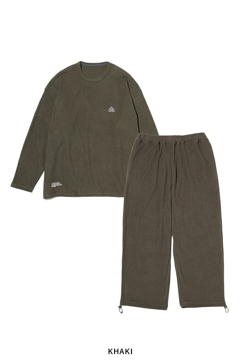 FreshService(フレッシュサービス) UTILITY PILE L/S SET-UP ユーティリティ パイル長袖セットアップ FSR253-60210