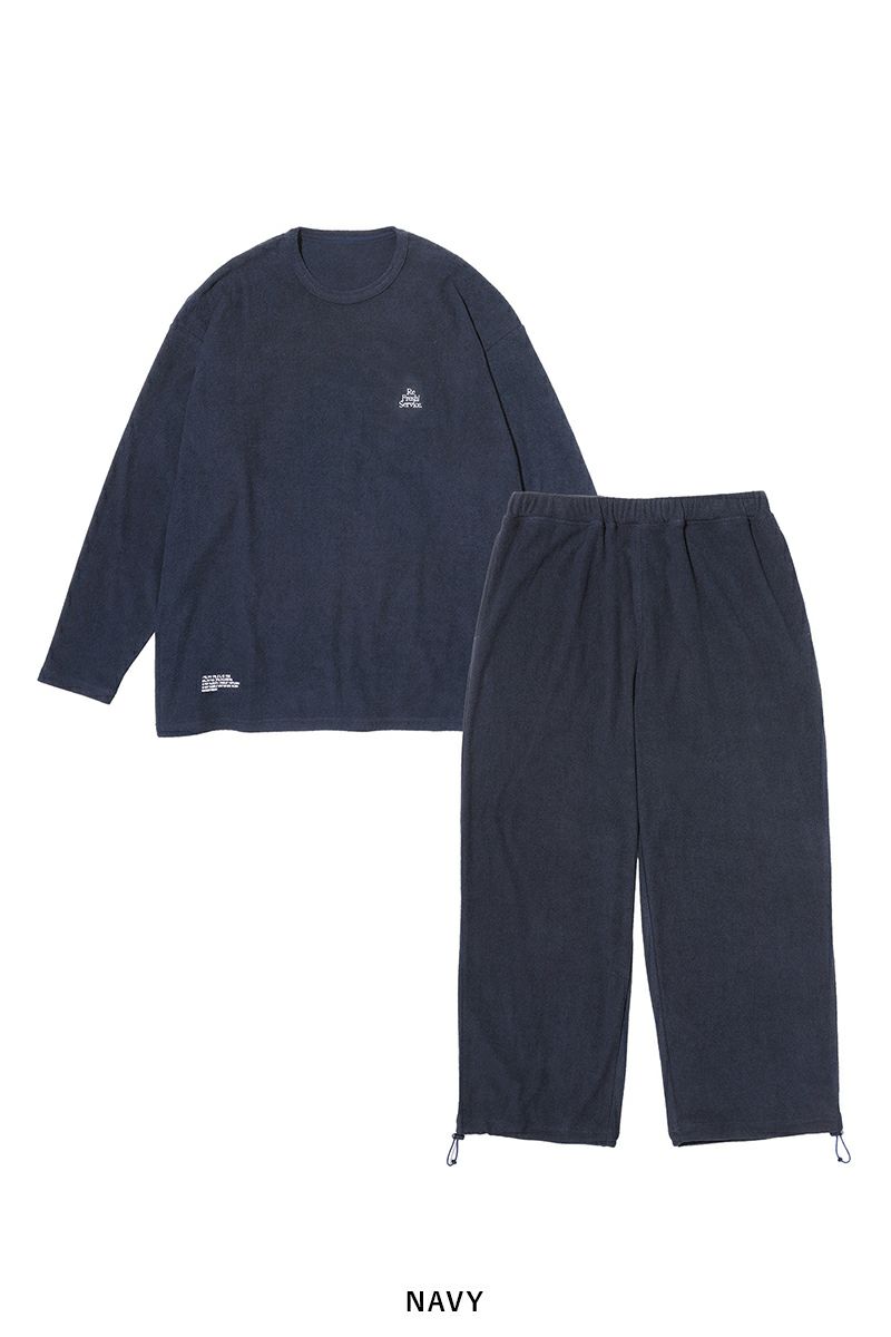 FreshService(フレッシュサービス) UTILITY PILE L/S SET-UP ユーティリティ パイル長袖セットアップ FSR253-60210