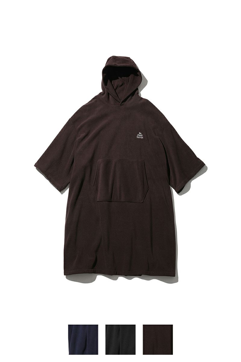 FreshService(フレッシュサービス) FLEECE SAUNA PONCHO フリース サウナポンチョ FSR253-60231