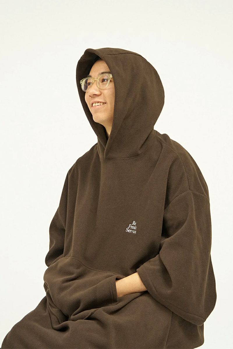 FreshService(フレッシュサービス) FLEECE SAUNA PONCHO フリース サウナポンチョ FSR253-60231