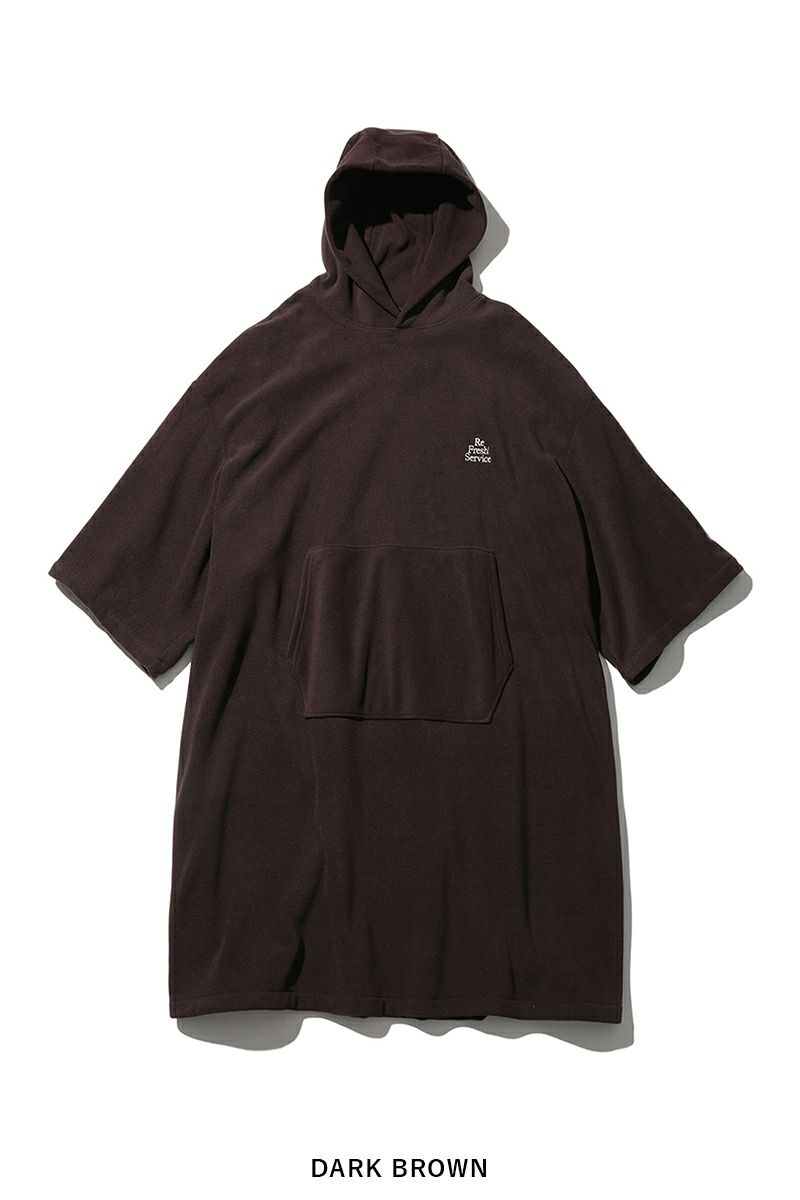 FreshService(フレッシュサービス) FLEECE SAUNA PONCHO フリース サウナポンチョ FSR253-60231