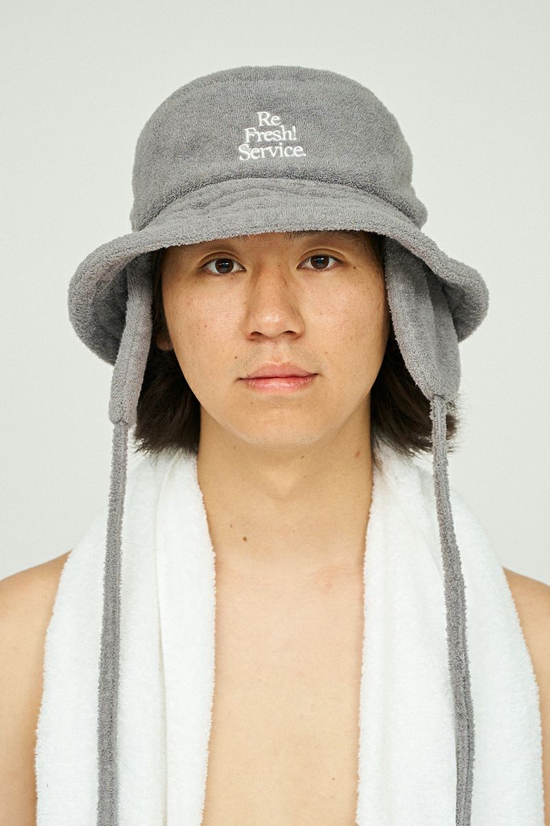 FreshService(フレッシュサービス) PILE SAUNA HAT フリース サウナハット FSR253-90175B