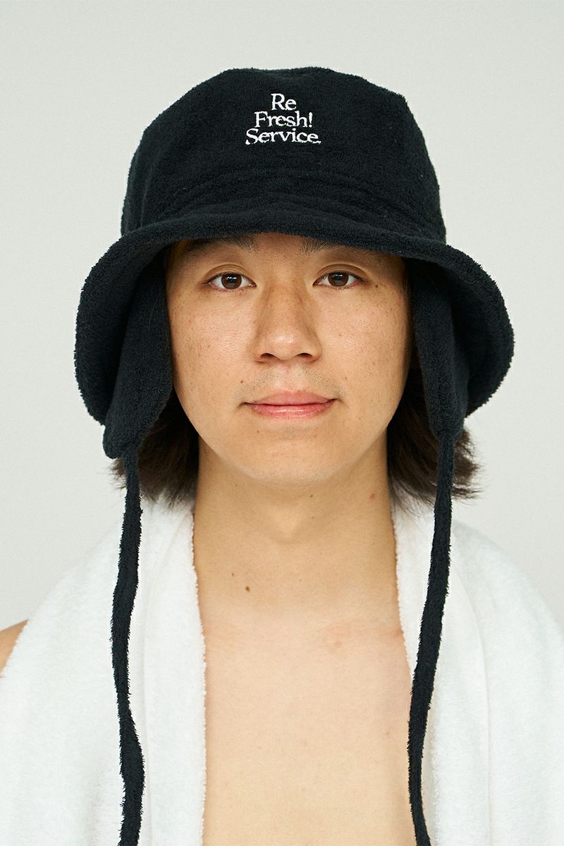 FreshService(フレッシュサービス) PILE SAUNA HAT フリース サウナハット FSR253-90175B