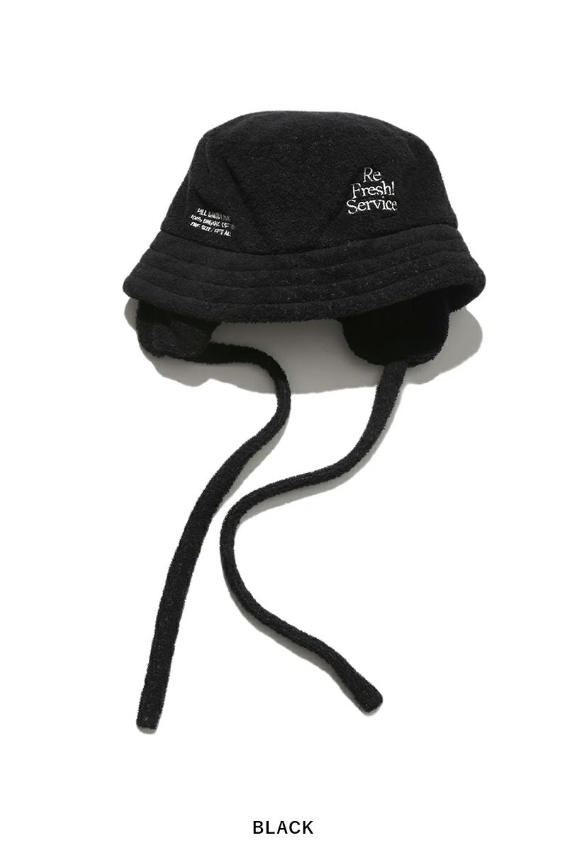 FreshService(フレッシュサービス) PILE SAUNA HAT フリース サウナハット FSR253-90175B
