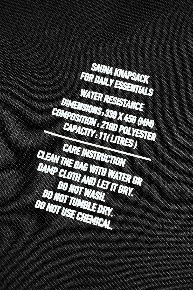 FreshService(フレッシュサービス) SAUNA KNAPSACK サウナナップサック FSR253-90176B