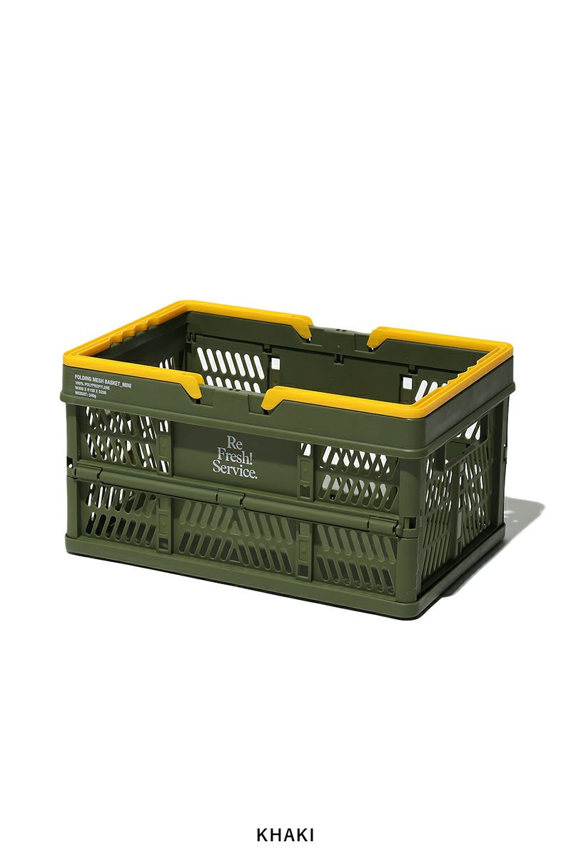 FreshService(フレッシュサービス) SAUNA FOLDING MESH BASKET サウナフォールディングメッシュバスケット FSR253-99178B