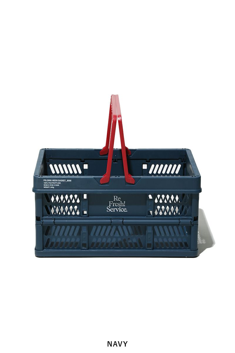 FreshService(フレッシュサービス) SAUNA FOLDING MESH BASKET サウナフォールディングメッシュバスケット FSR253-99178B