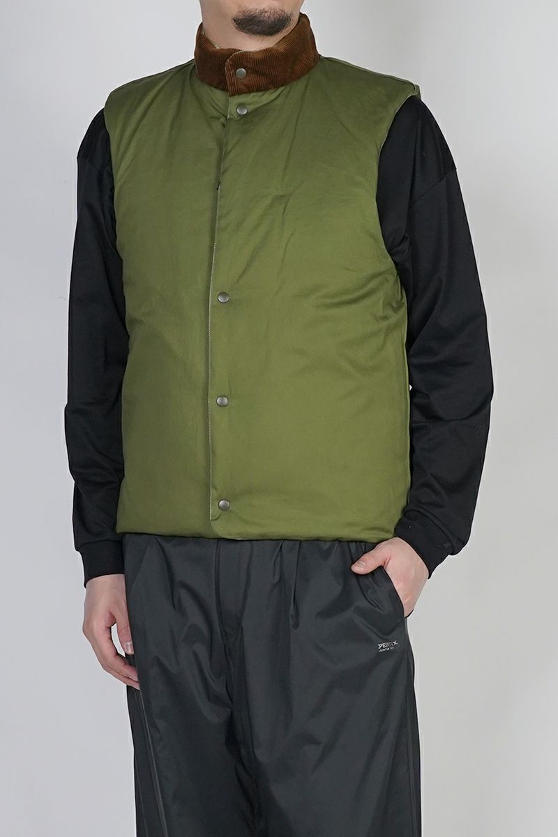 High Scream Center(ハイスクリームセンター) PADDING VEST ASCII パディングベストアスキー HSC25FW-JK01A