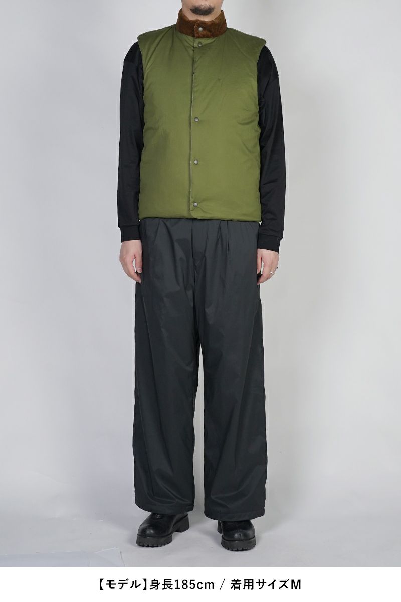 High Scream Center(ハイスクリームセンター) PADDING VEST ASCII パディングベストアスキー HSC25FW-JK01A