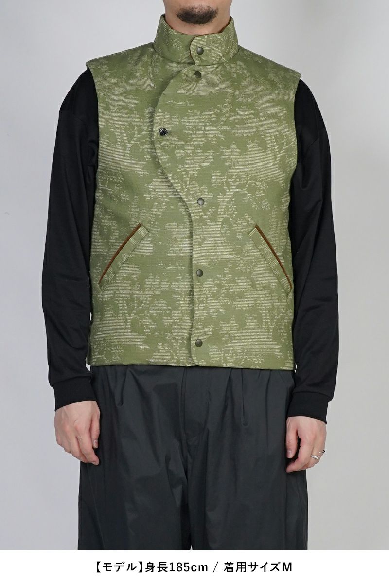 High Scream Center(ハイスクリームセンター) PADDING VEST ASCII パディングベストアスキー HSC25FW-JK01A