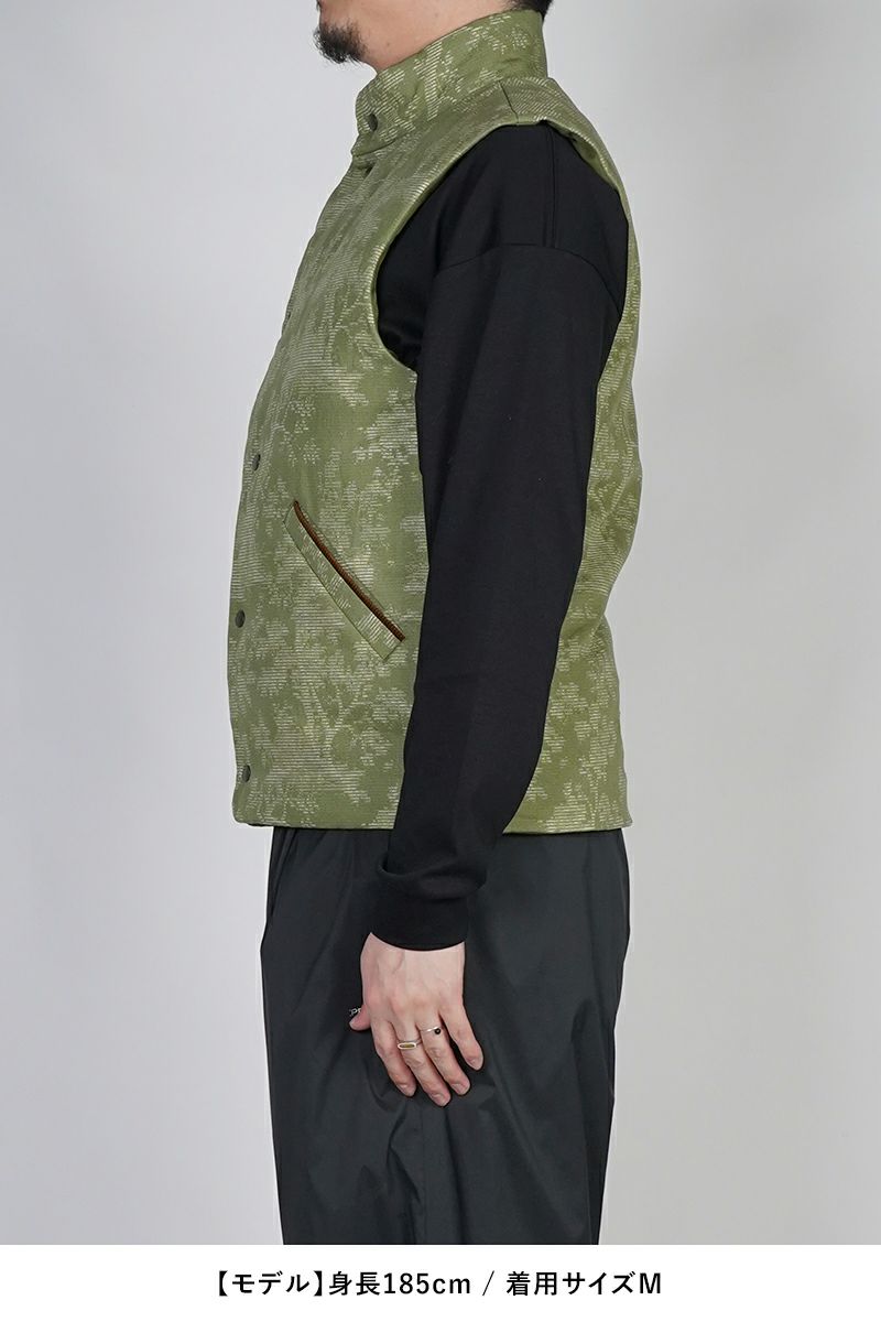 High Scream Center(ハイスクリームセンター) PADDING VEST ASCII パディングベストアスキー HSC25FW-JK01A