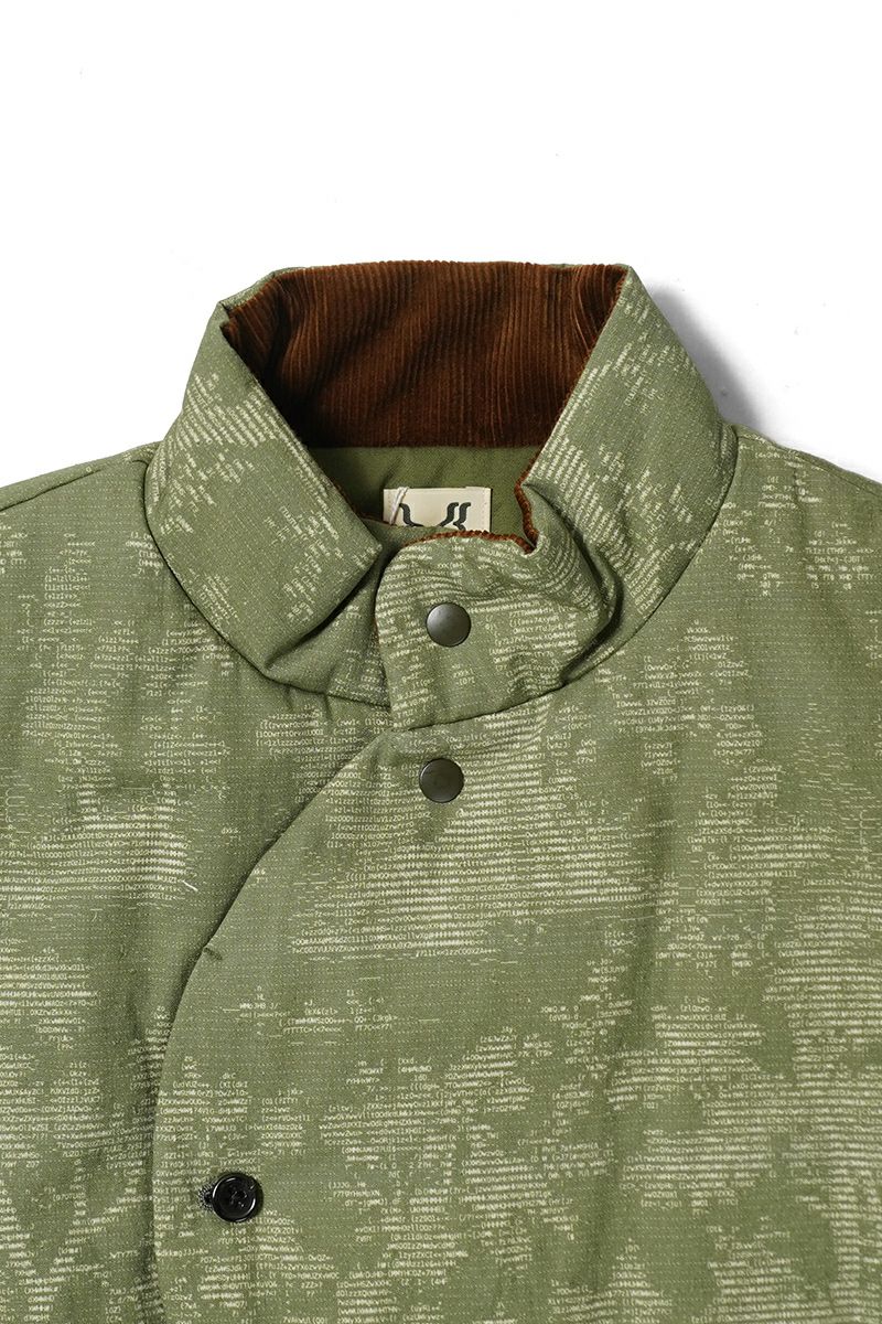 High Scream Center(ハイスクリームセンター) PADDING VEST ASCII パディングベストアスキー HSC25FW-JK01A