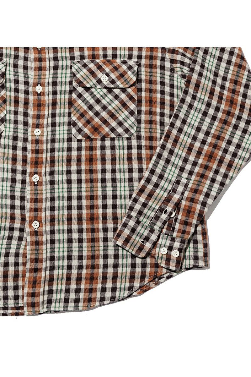 UNUSED(アンユーズド) Rayon check shirt レーヨンチェックシャツ US2524