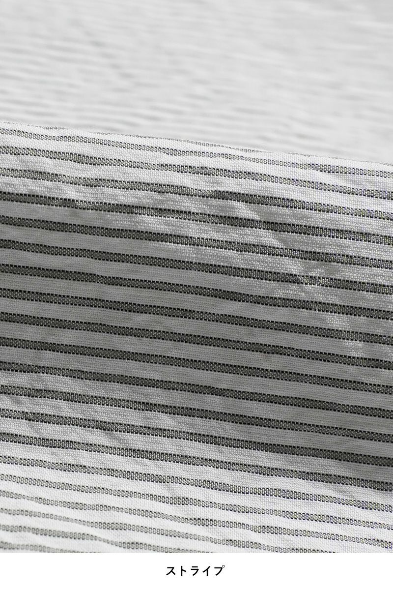 homspun(ホームスパン)  ハイカウントクロス丸襟プルオーバーブラウス 5749