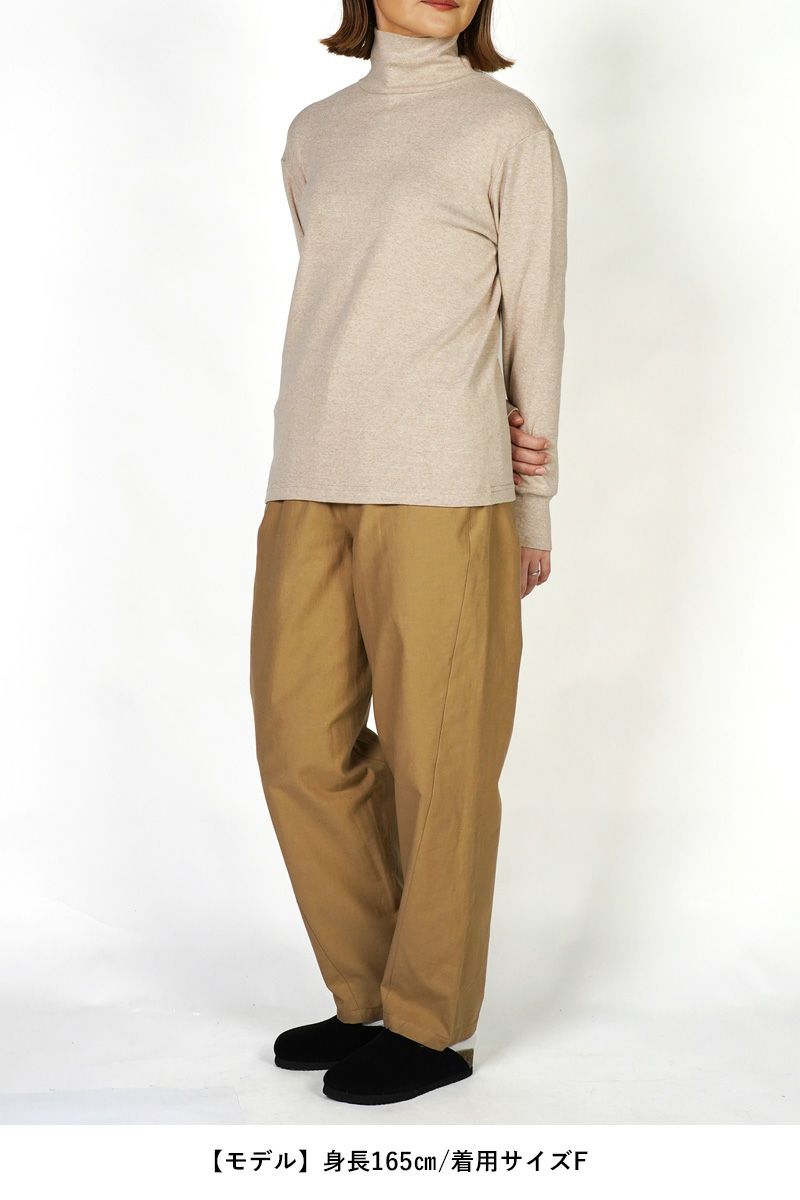 homspun(ホームスパン)  20/1フライス　タートルプルオーバー 6561