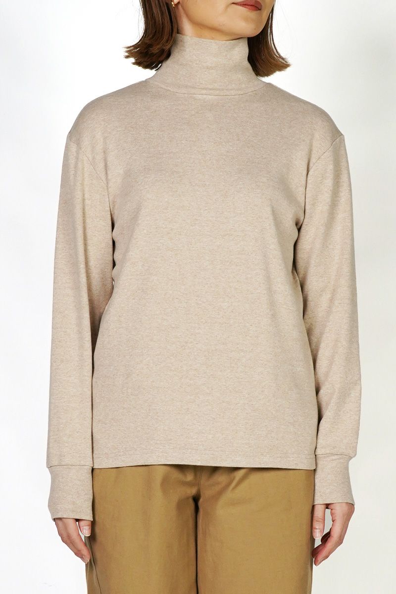 homspun(ホームスパン)  20/1フライス　タートルプルオーバー 6561