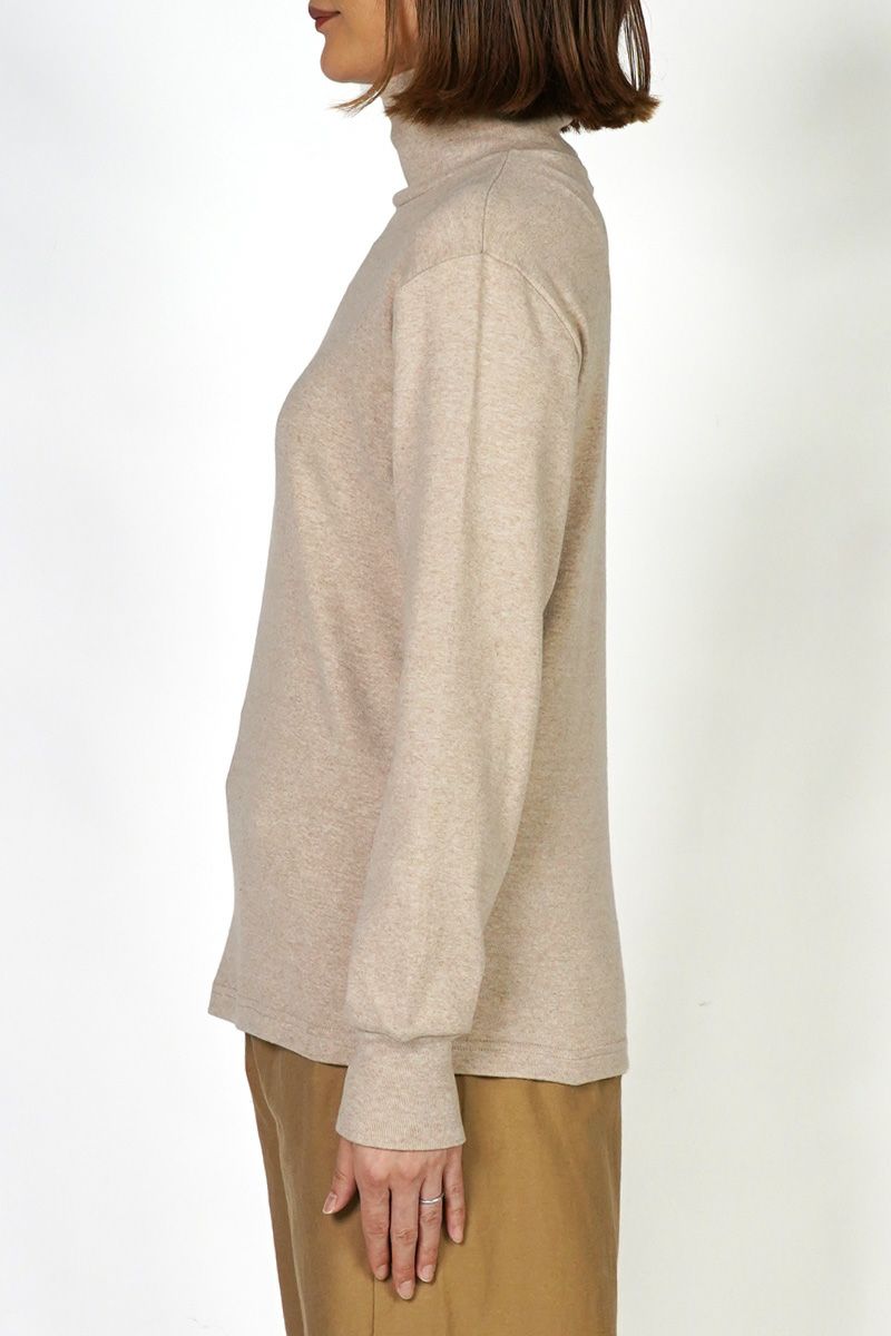 homspun(ホームスパン)  20/1フライス　タートルプルオーバー 6561