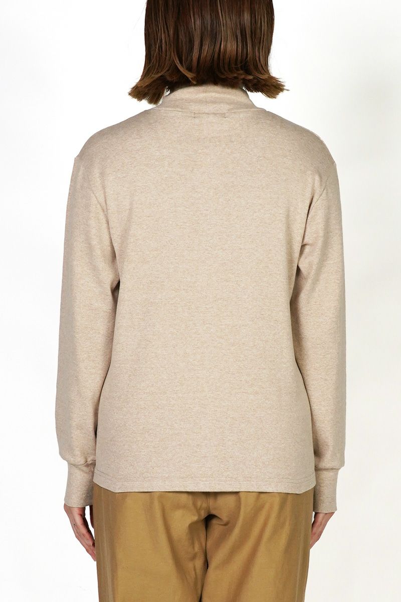 homspun(ホームスパン)  20/1フライス　タートルプルオーバー 6561